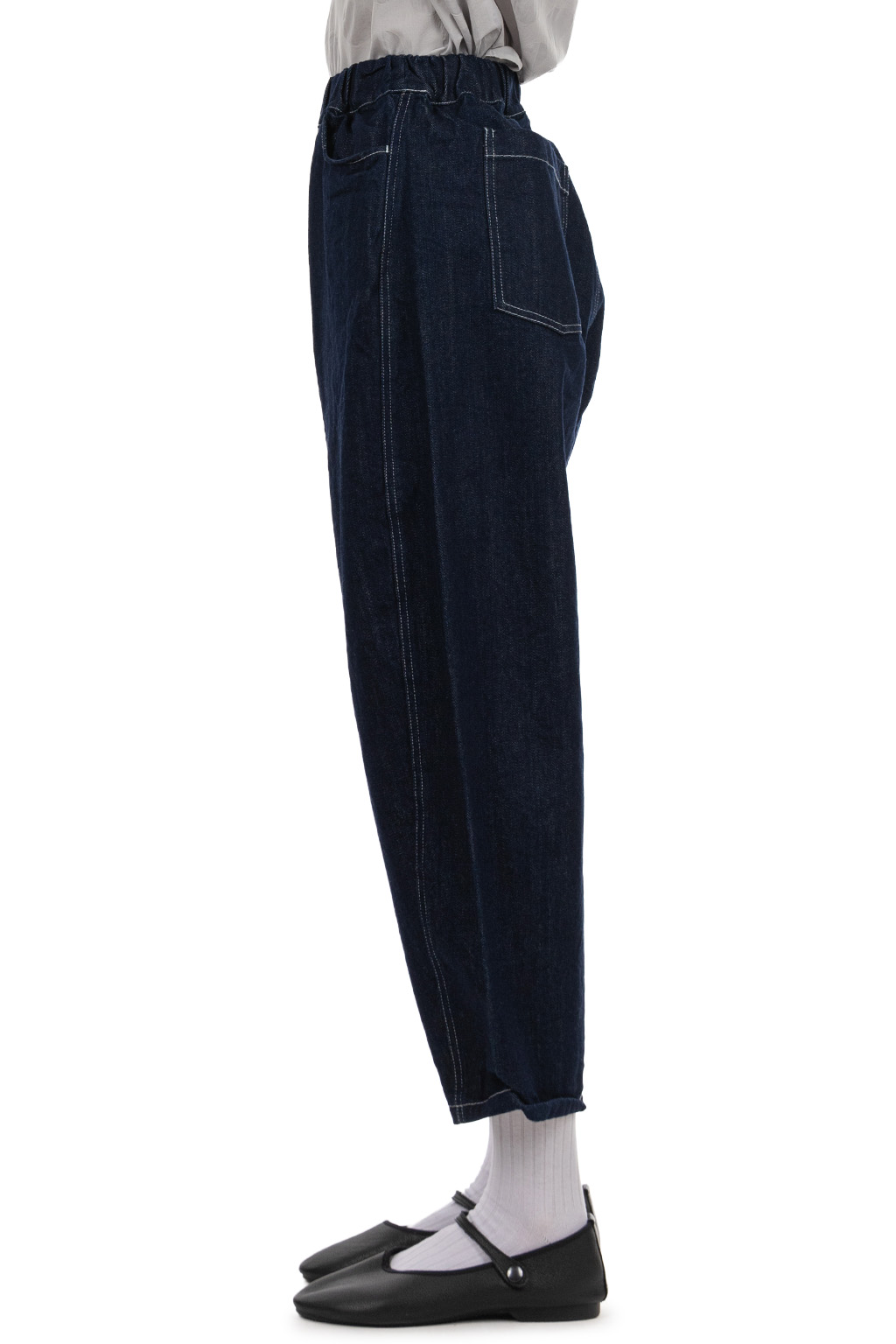 NARU  - 12oz Round Pants - Indigo