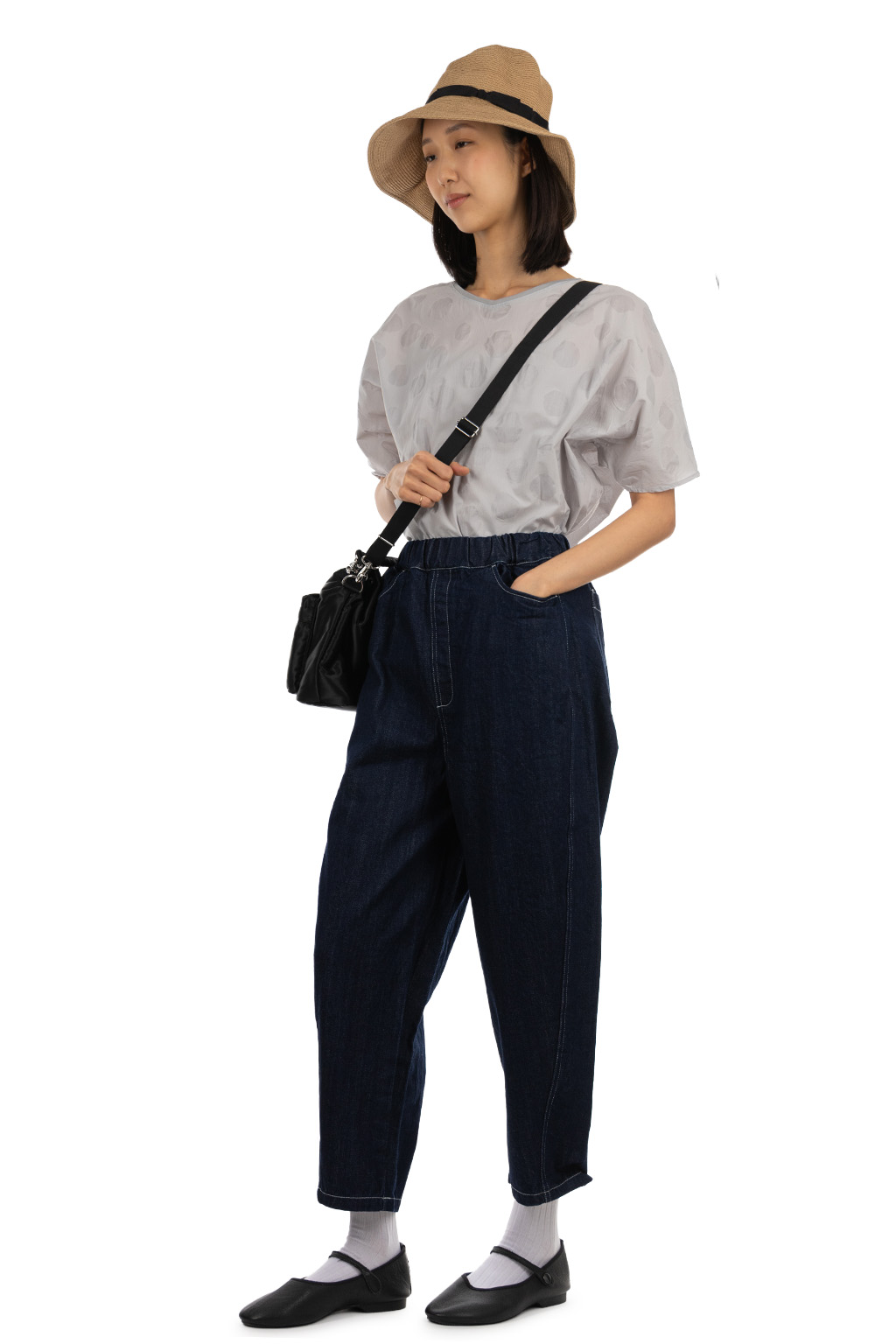 NARU  - 12oz Round Pants - Indigo