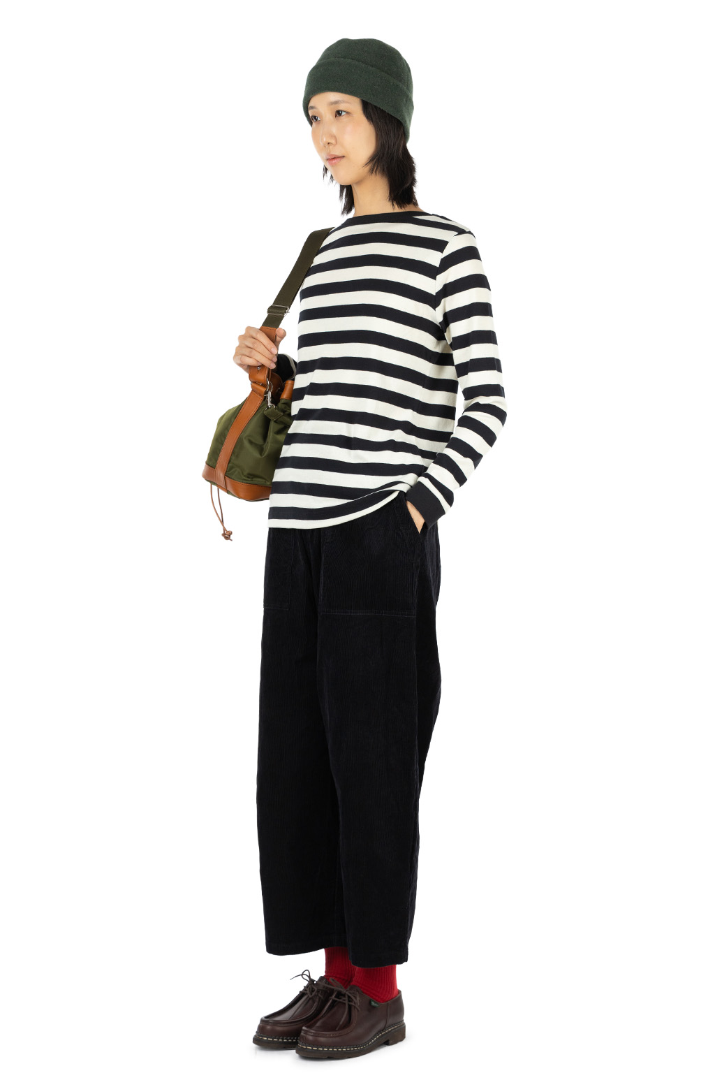 NARU  - 14W Corduroy Craft Pants - Black