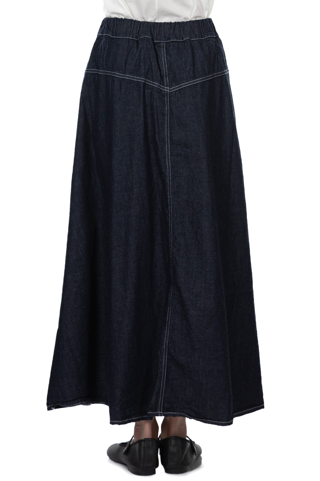 NARU  - 8oz Denim Noppo Skirt - Indigo