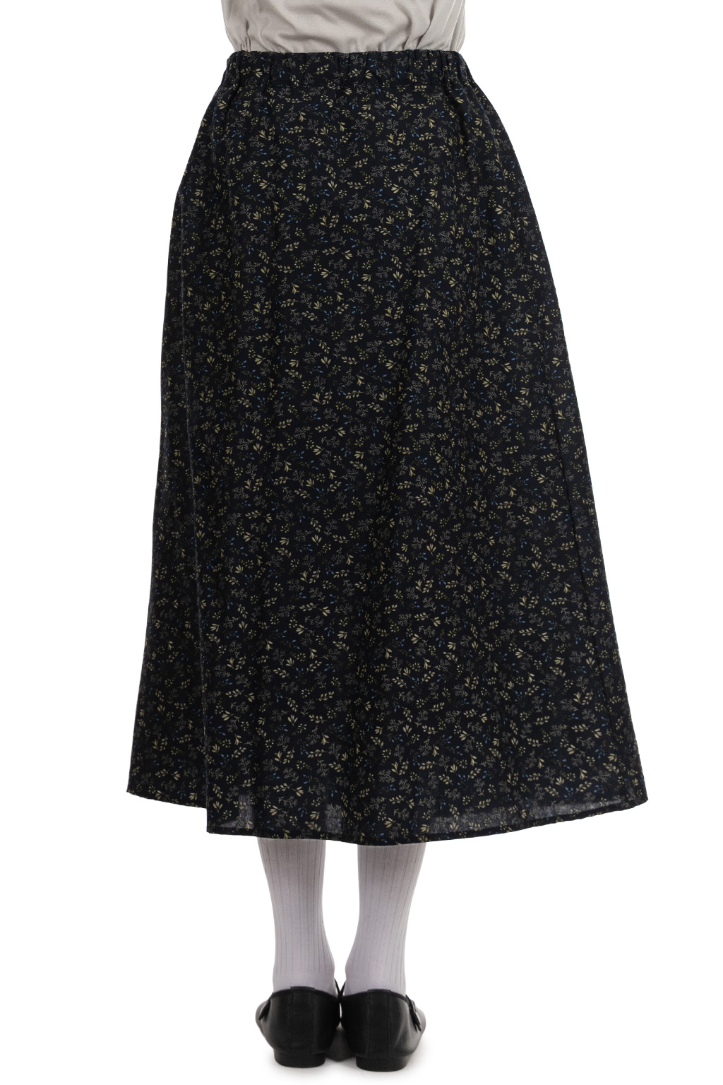 NARU  - Flower Tuck Skirt