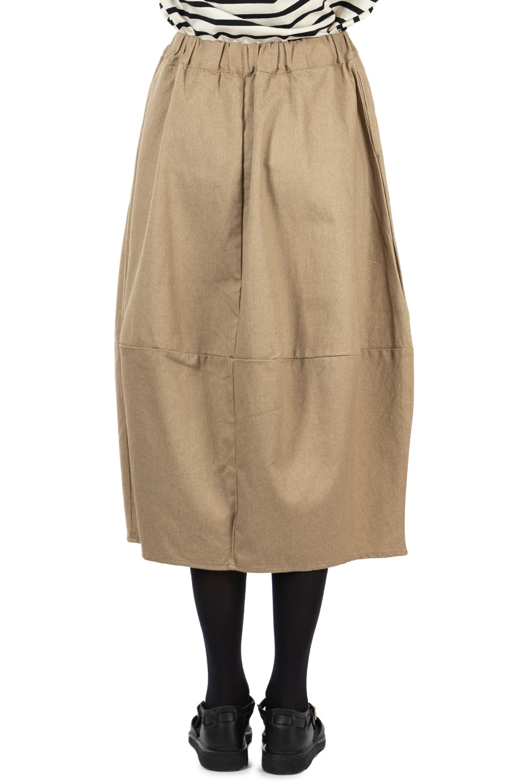 NARU  - Katsuragi Egg Skirt - Beige