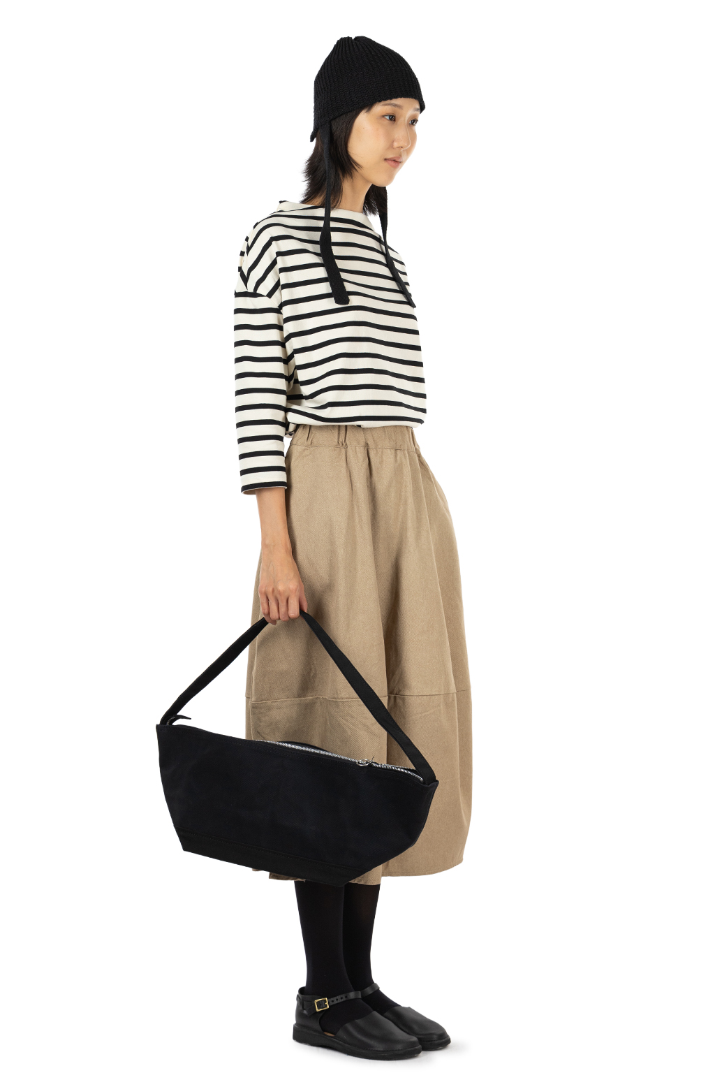 NARU  - Katsuragi Egg Skirt - Beige