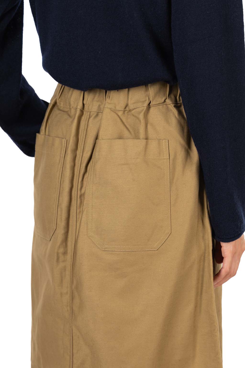 NARU  - Military Baker Skirt - Beige