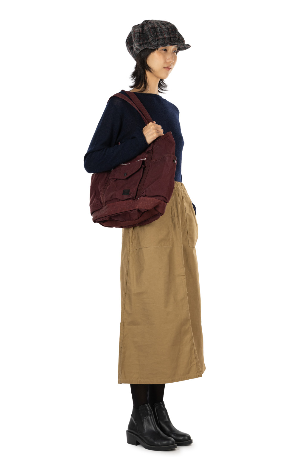 NARU  - Military Baker Skirt - Beige