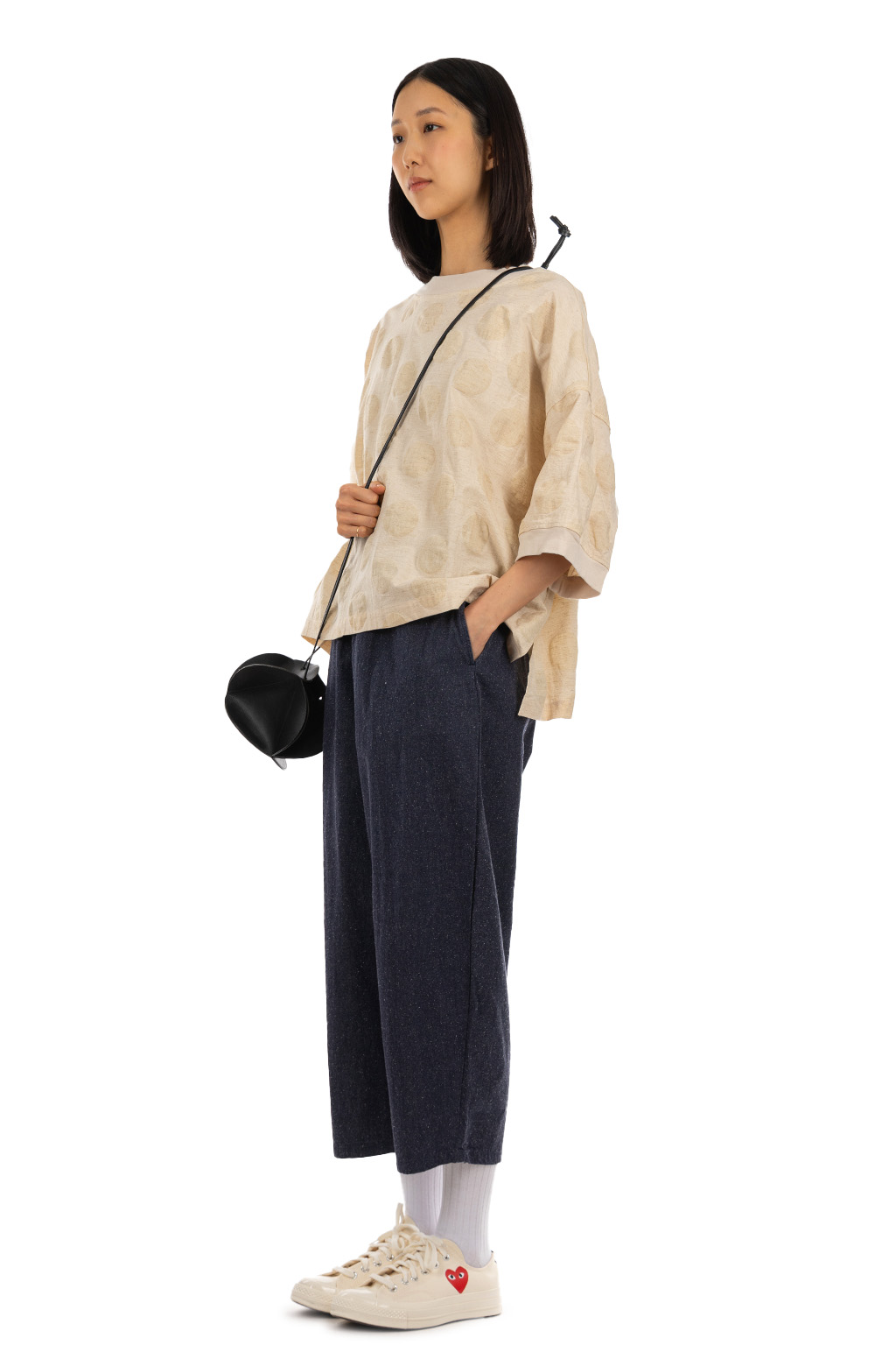 NARU  - Salt-Shrunk Wide Sheering Tee