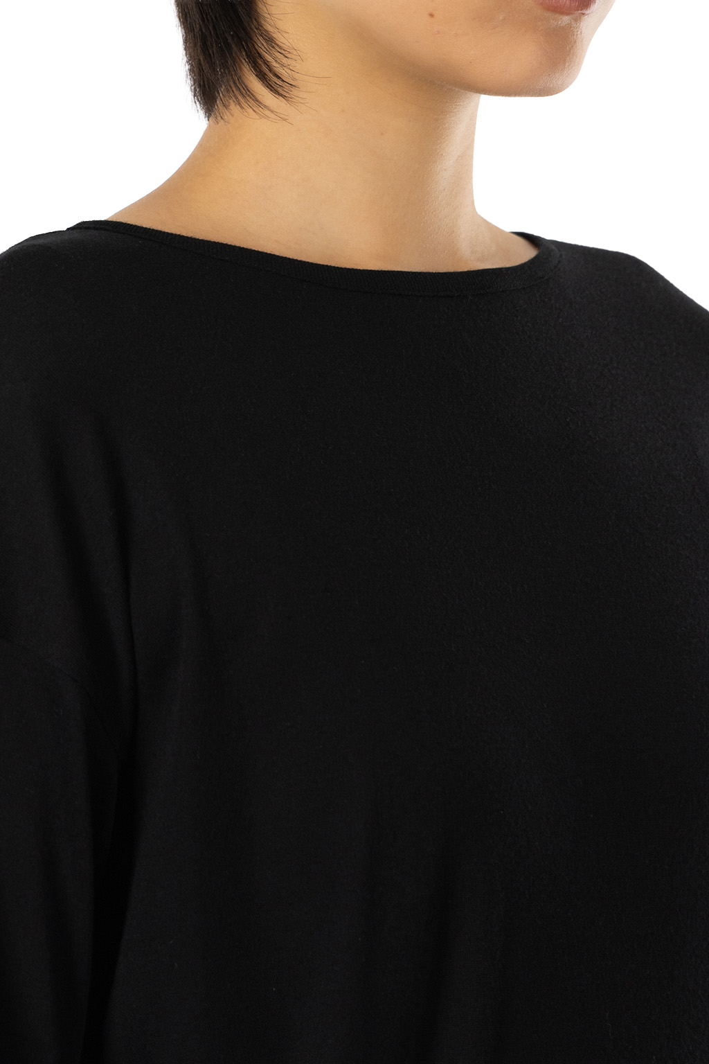 NARU  - Soft Cotton Pullover - Black