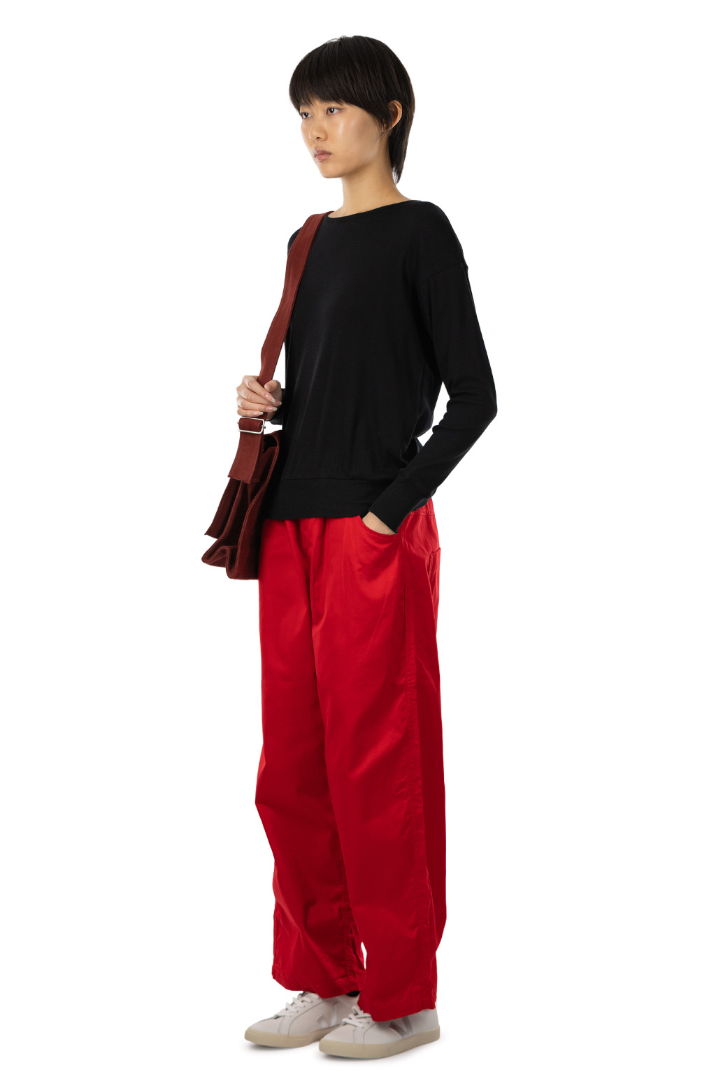 NARU  - Soft Cotton Pullover - Black