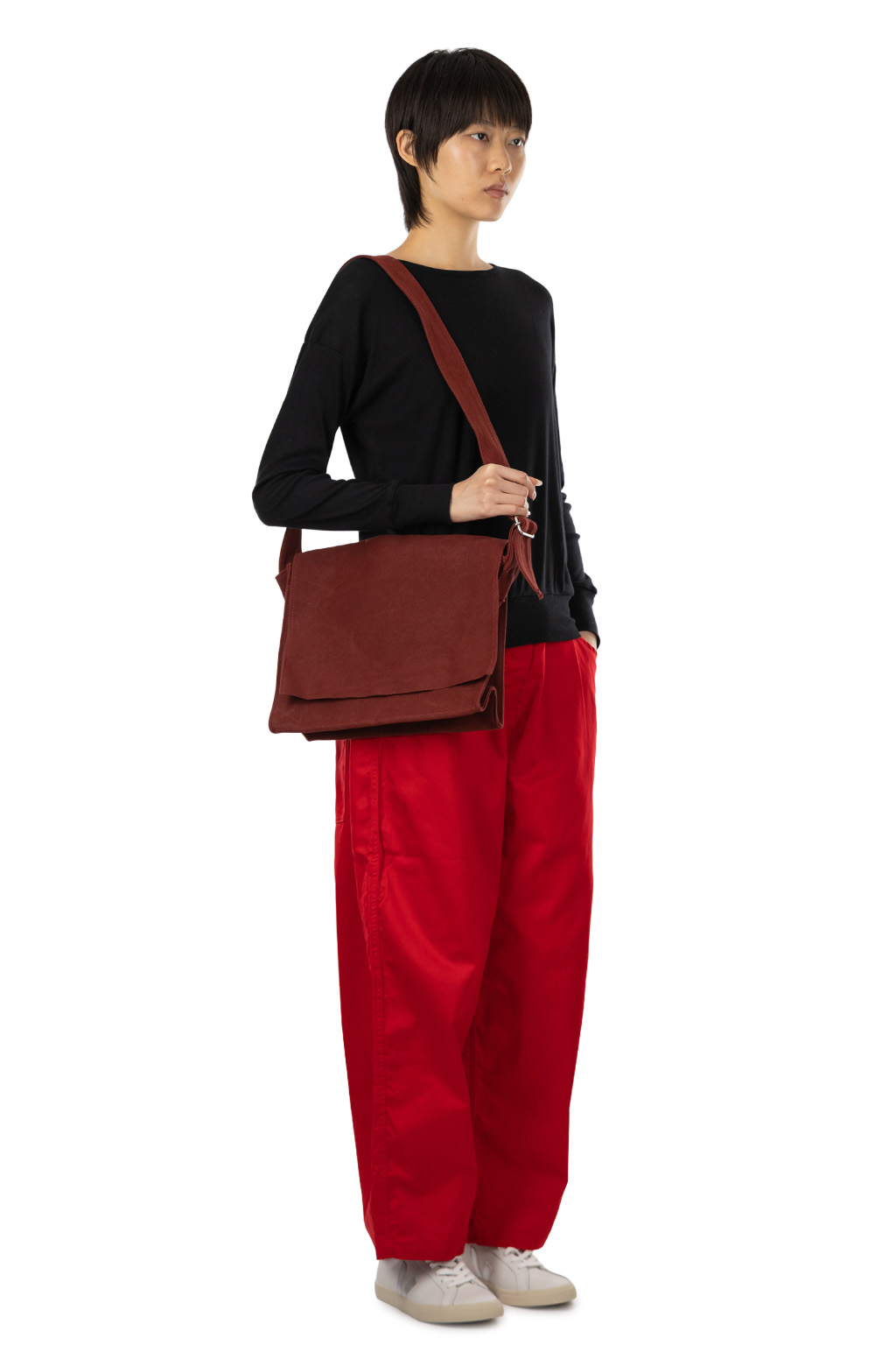 NARU  - Soft Cotton Pullover - Black