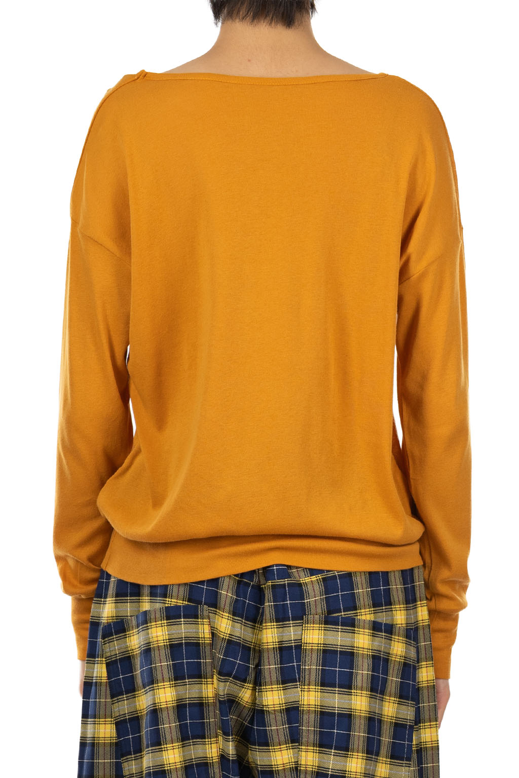 NARU  - Soft Cotton Pullover - Saffron