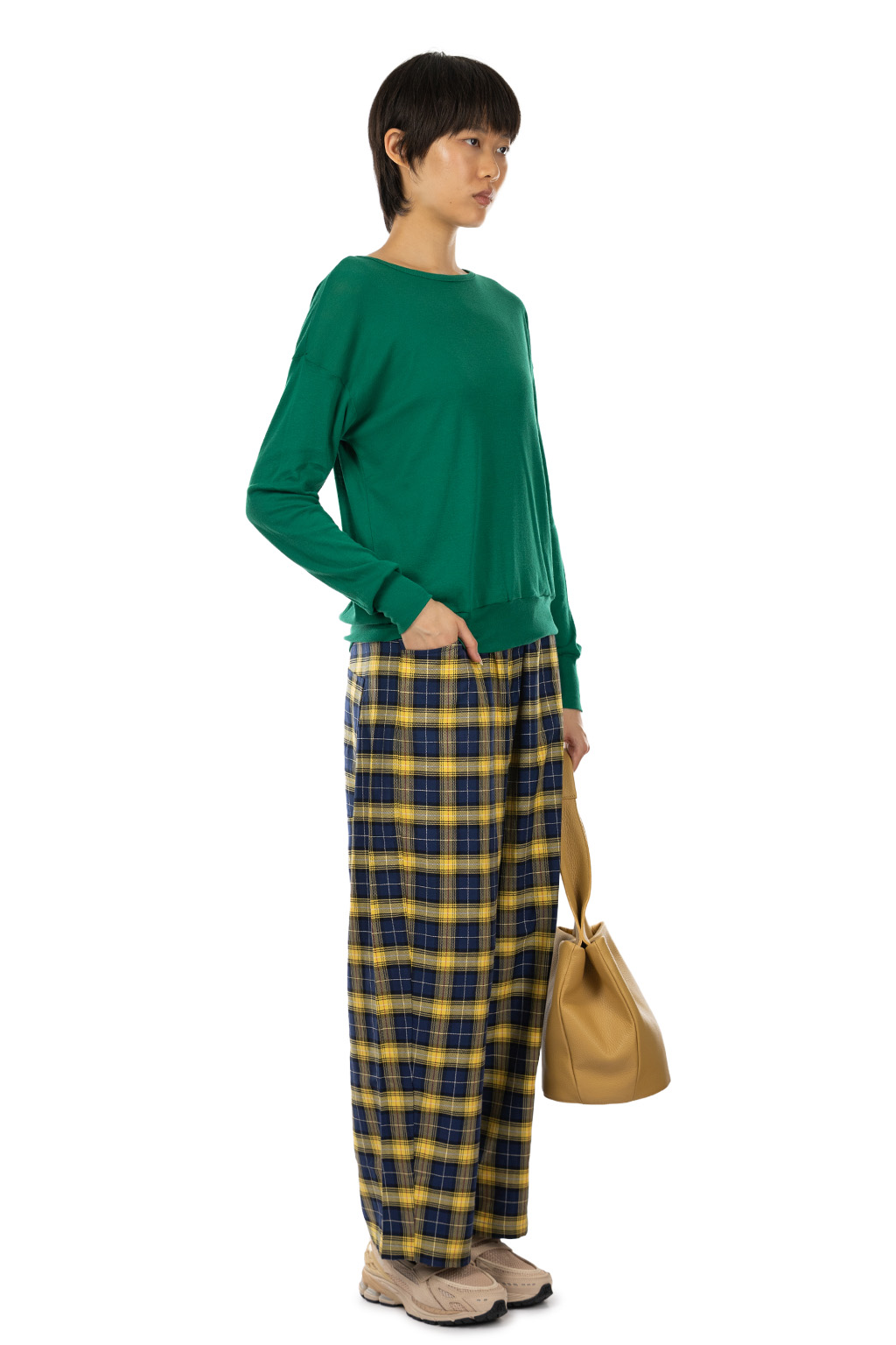 NARU  - Soft Cotton Pullover - Sea Green