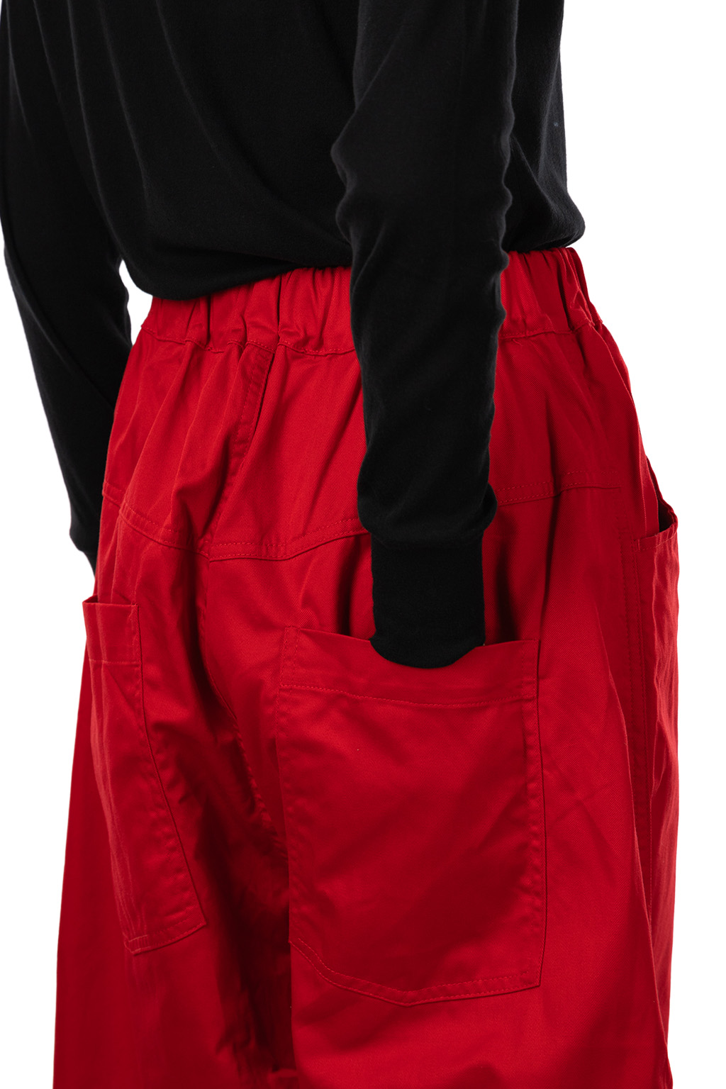 NARU  - Twill Noppo Pants - Red