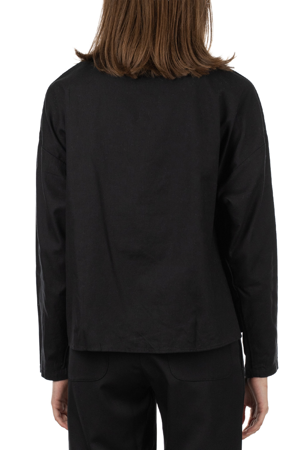 NARU  - Viyella Flower Print York Shirt - Black