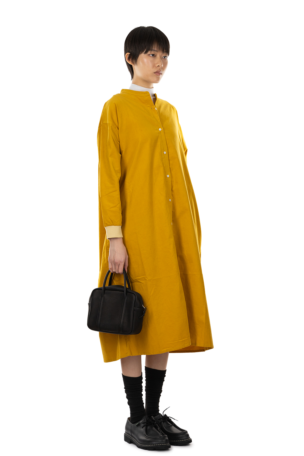 Nachukara - Corduroy Dress - Mustard