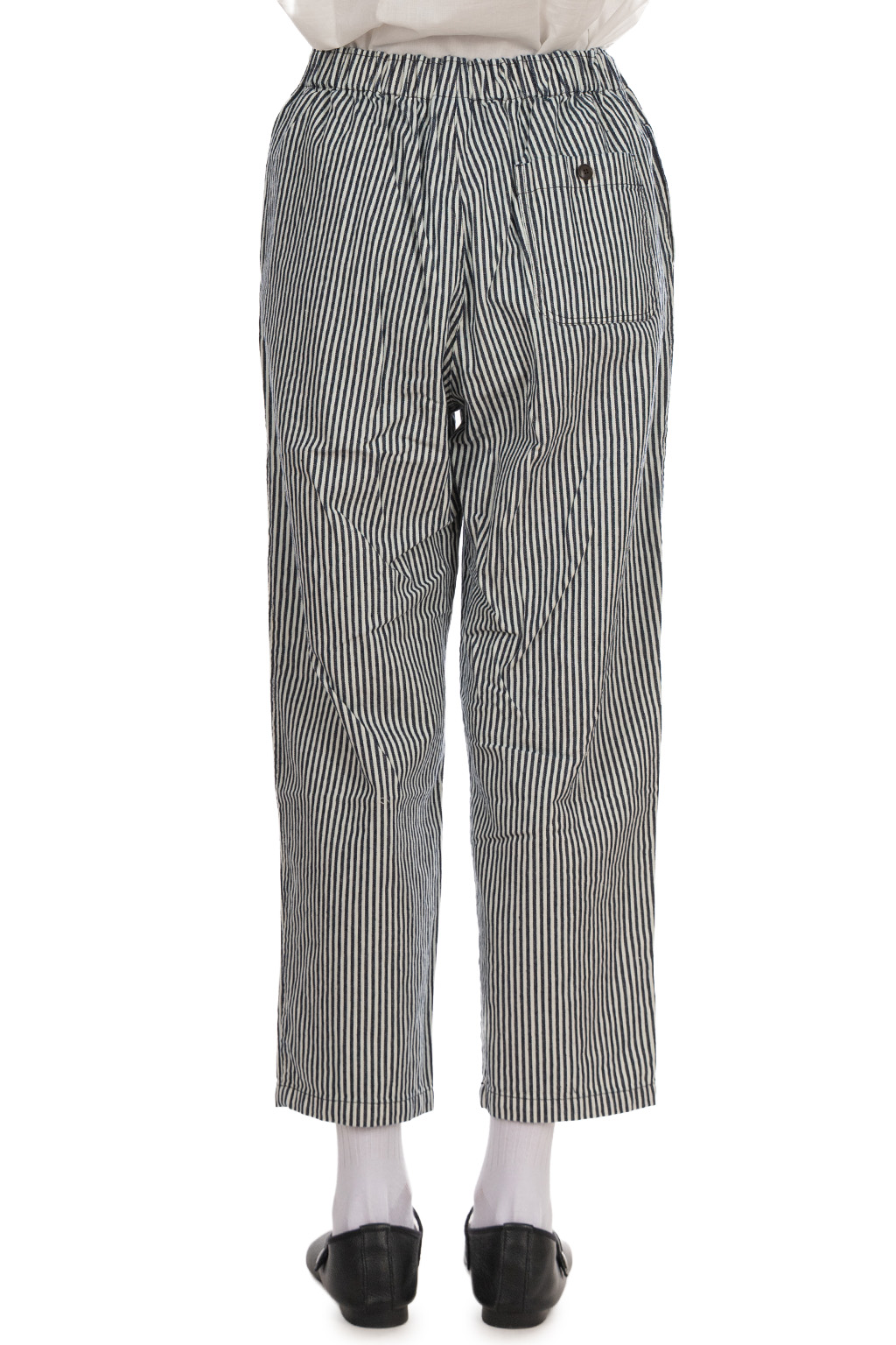 Nachukara - Denim Garment-Washed Tapered Pants