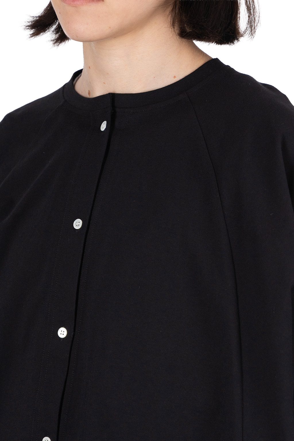 Nachukara - Jersey Dolman Cardigan - Black