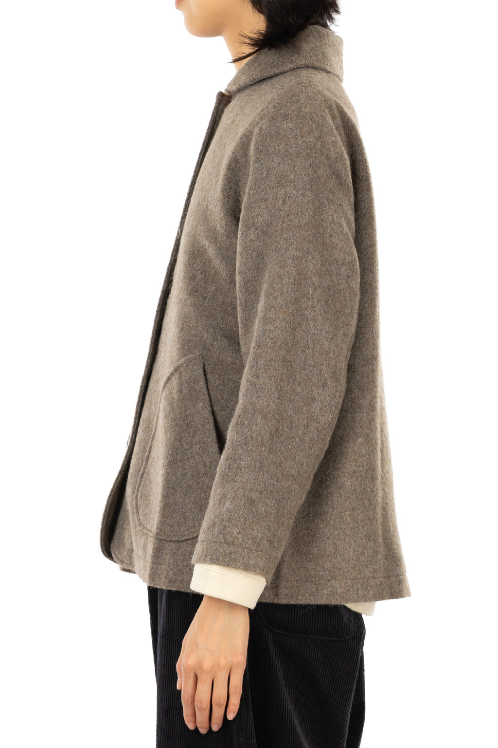Nachukara - Wool Beaver Shawl Jacket