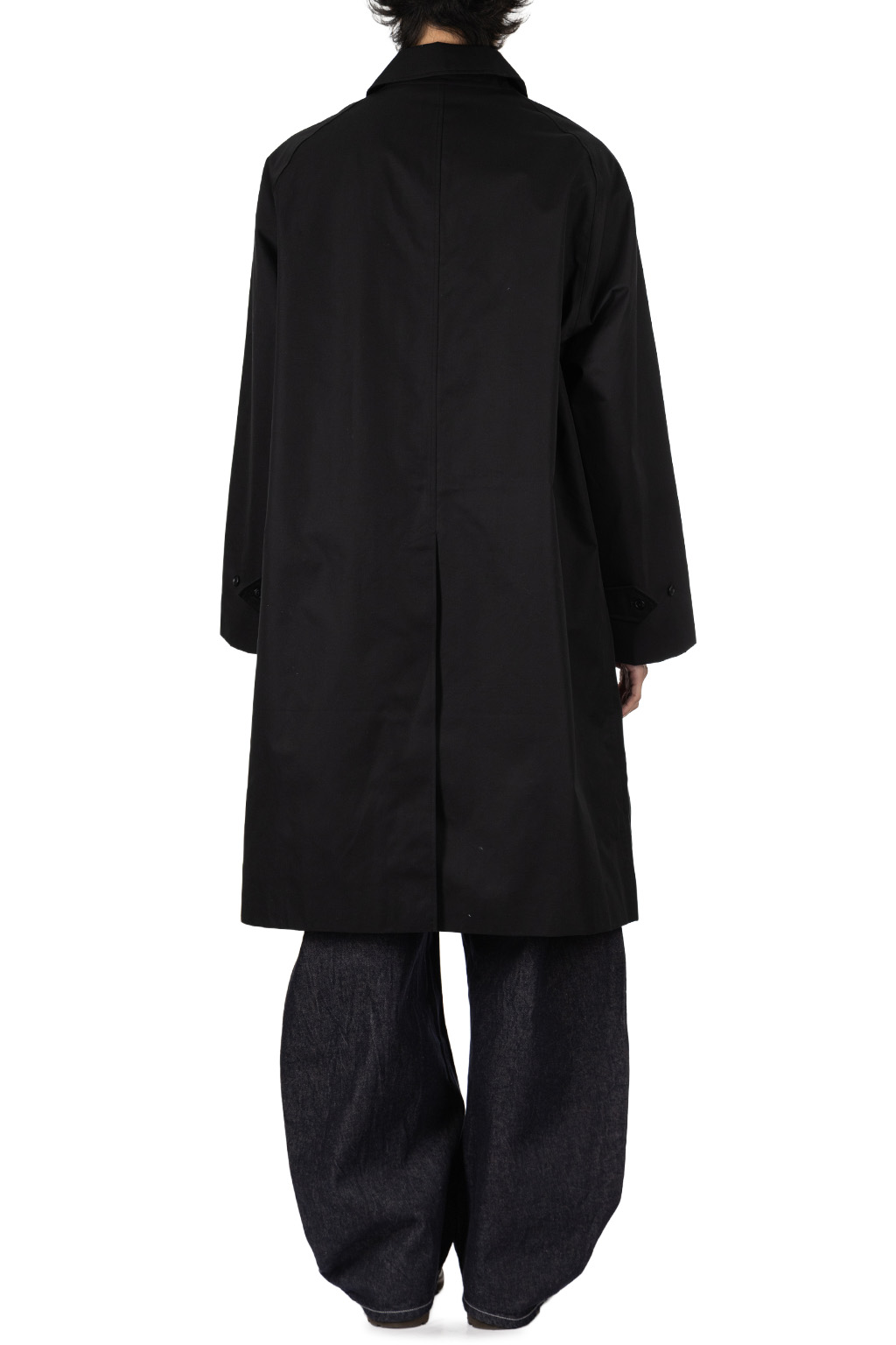 Nanamica (NAN) - 2L Cotton GORE-TEX Balmacaan Coat - Black