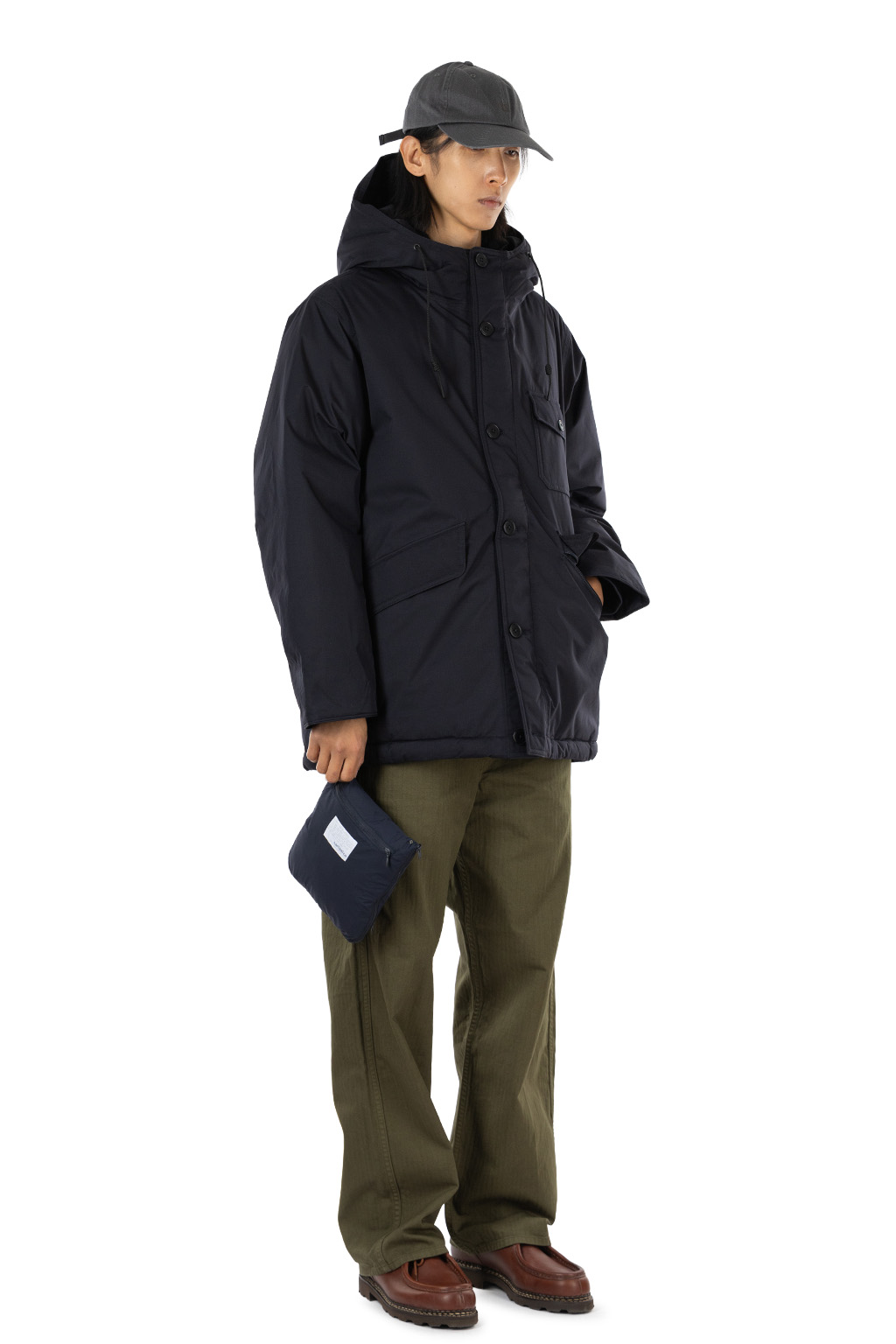 Nanamica (NAN) - 2L GORE-TEX Down Coat - Navy