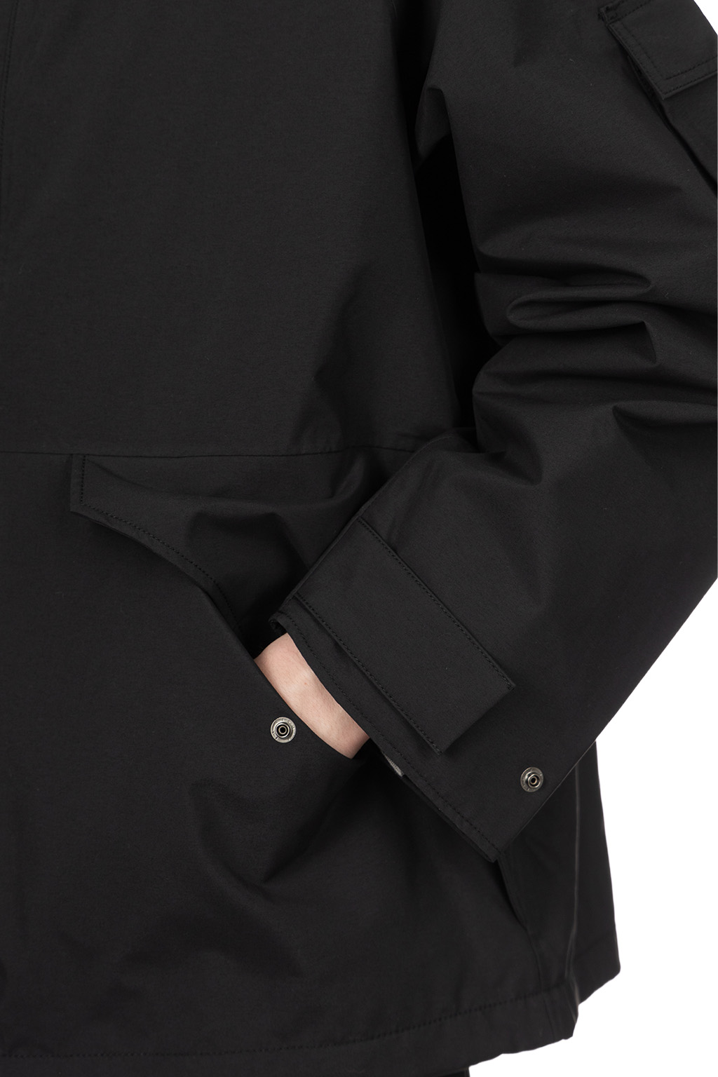 Nanamica (NAN) - 2L NYLON GORE-TEX Cruiser Jacket - Black