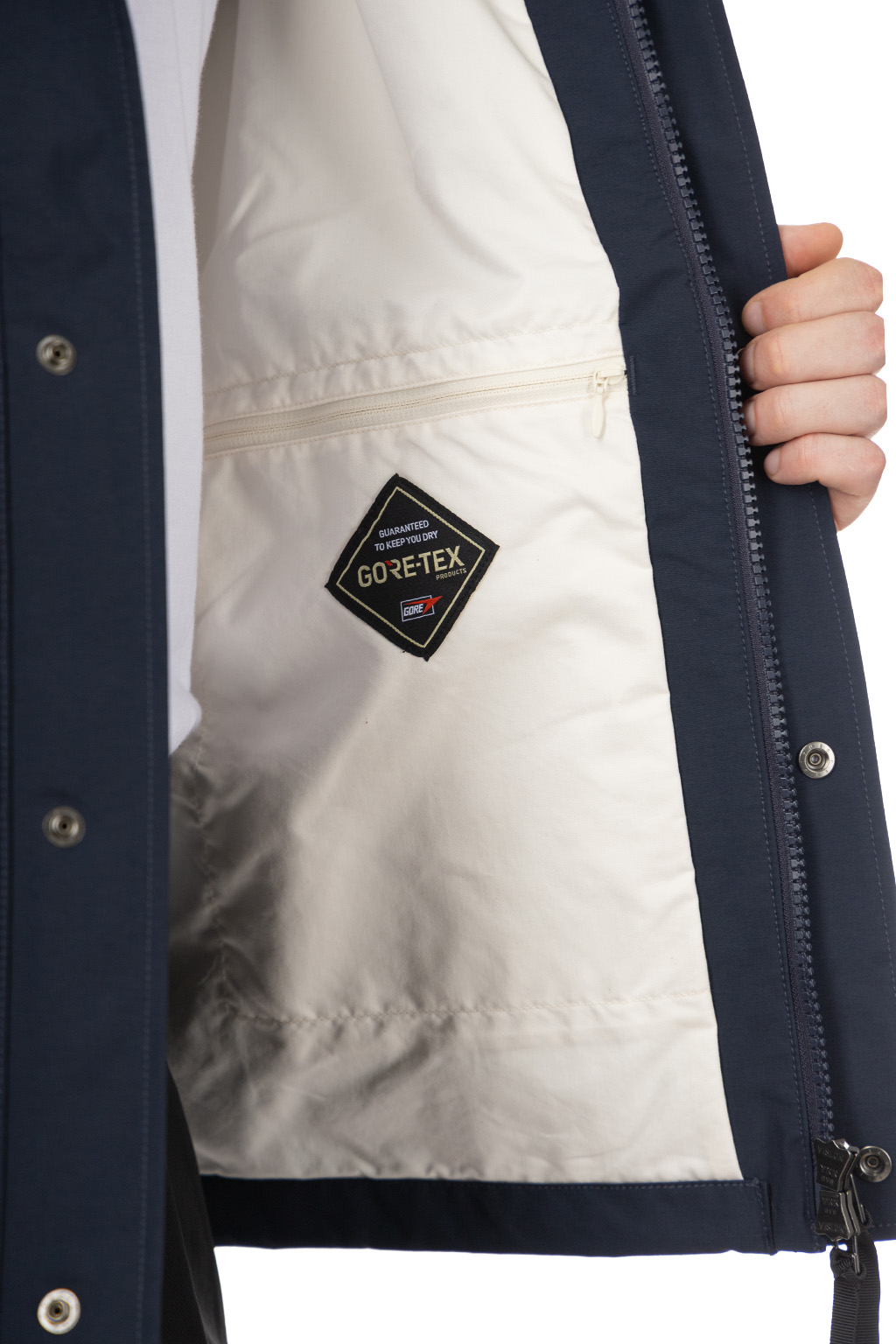Nanamica (NAN) - 2L NYLON GORE-TEX Cruiser Jacket - Navy
