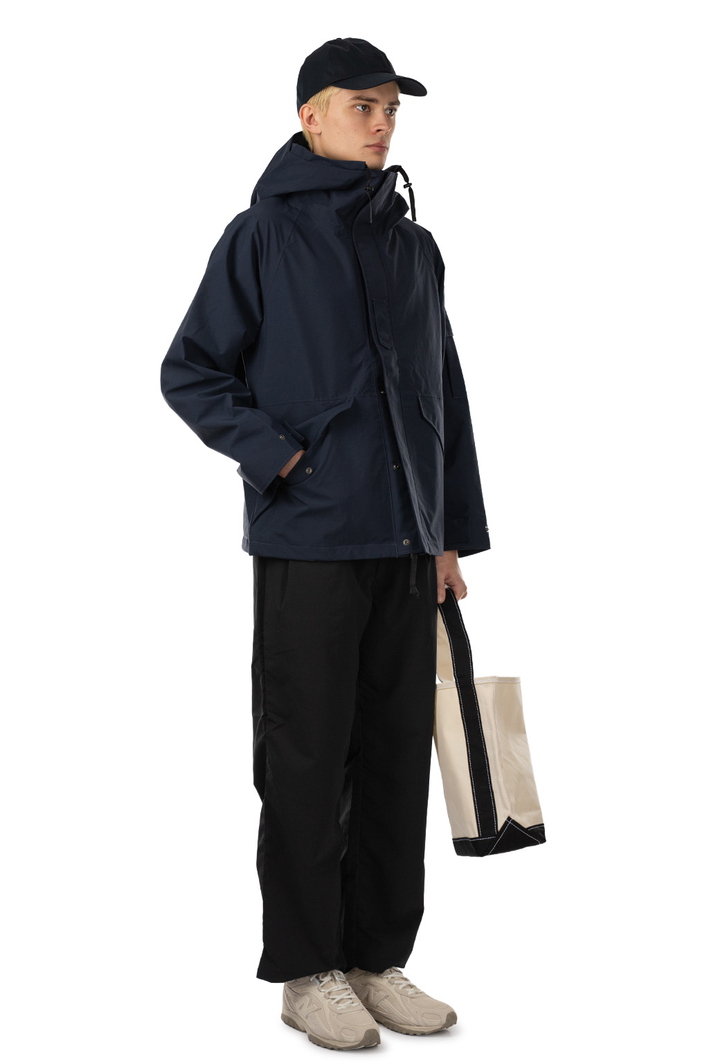 Nanamica (NAN) - 2L NYLON GORE-TEX Cruiser Jacket - Navy