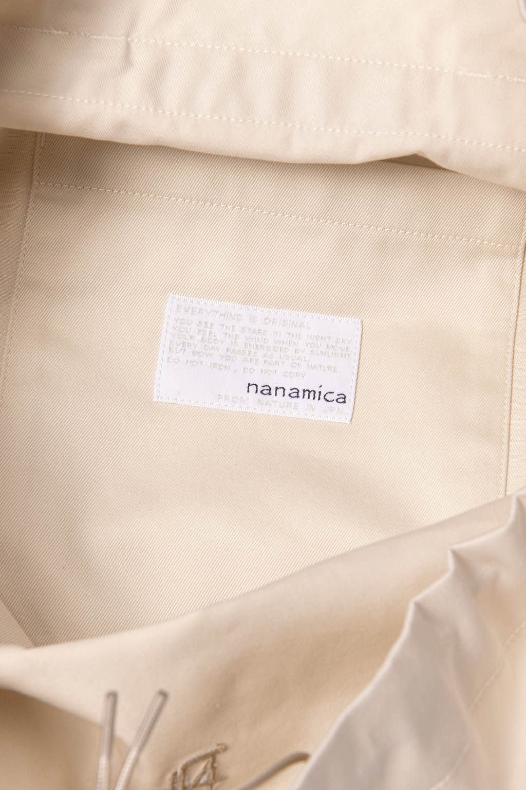 Nanamica (NAN) - Chino Tote Bag - Dry Sand