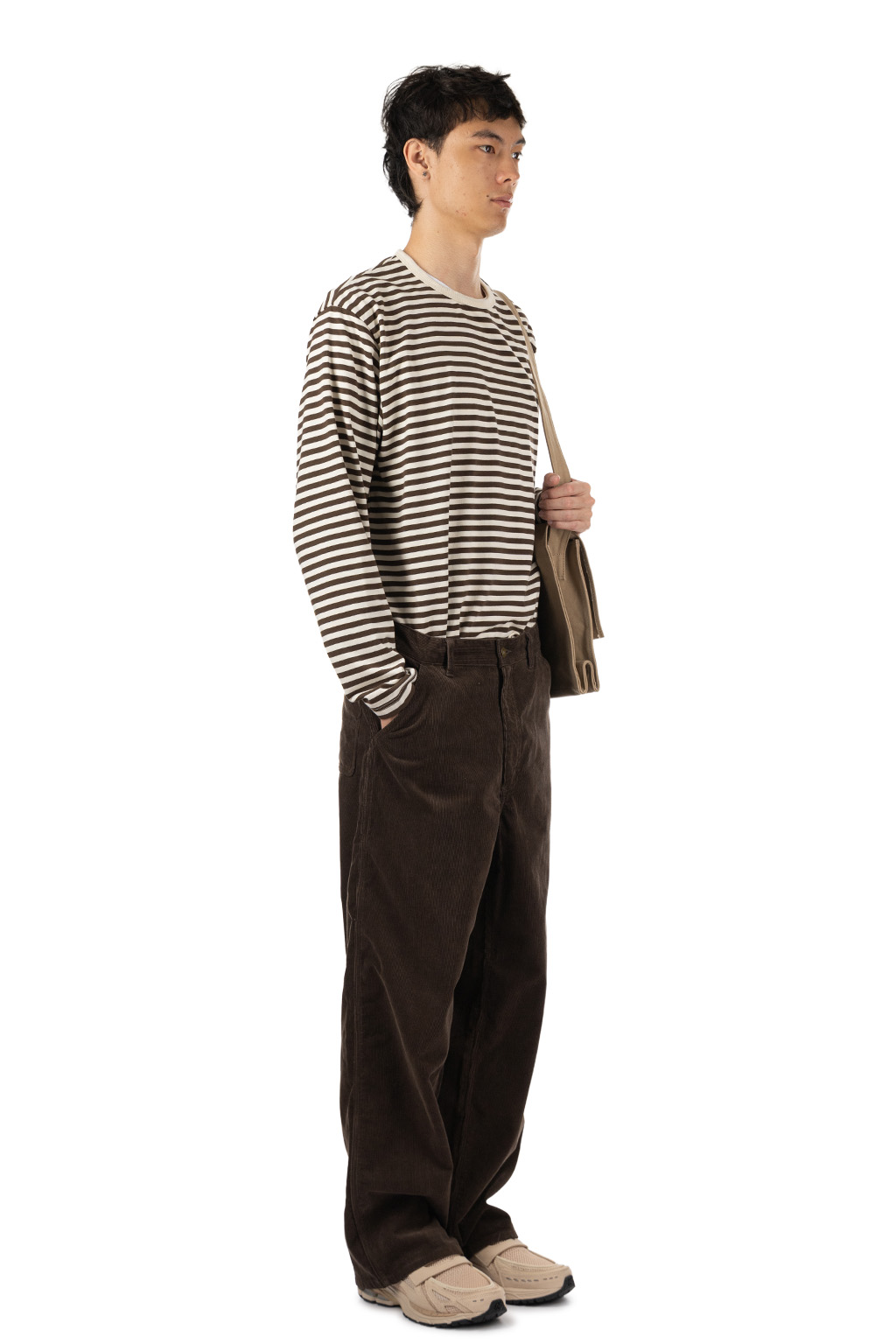 Nanamica (NAN) - Corduroy Dock Pants - Brown