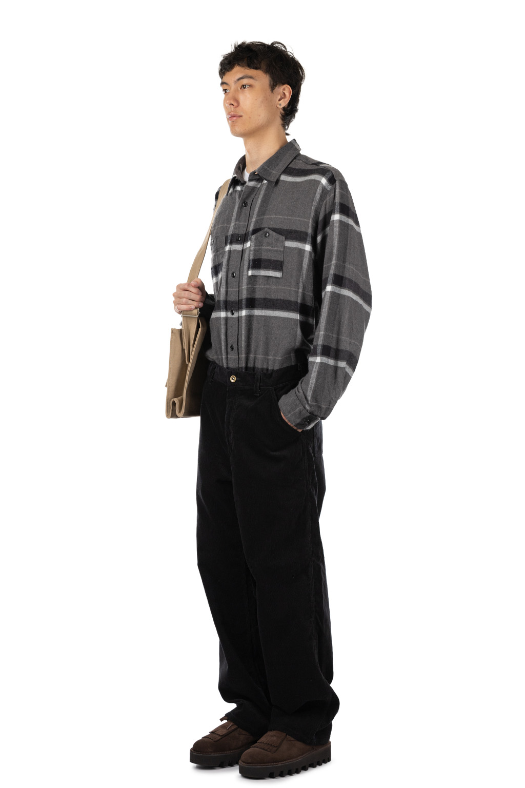 Nanamica (NAN) - Corduroy Dock Pants - Navy