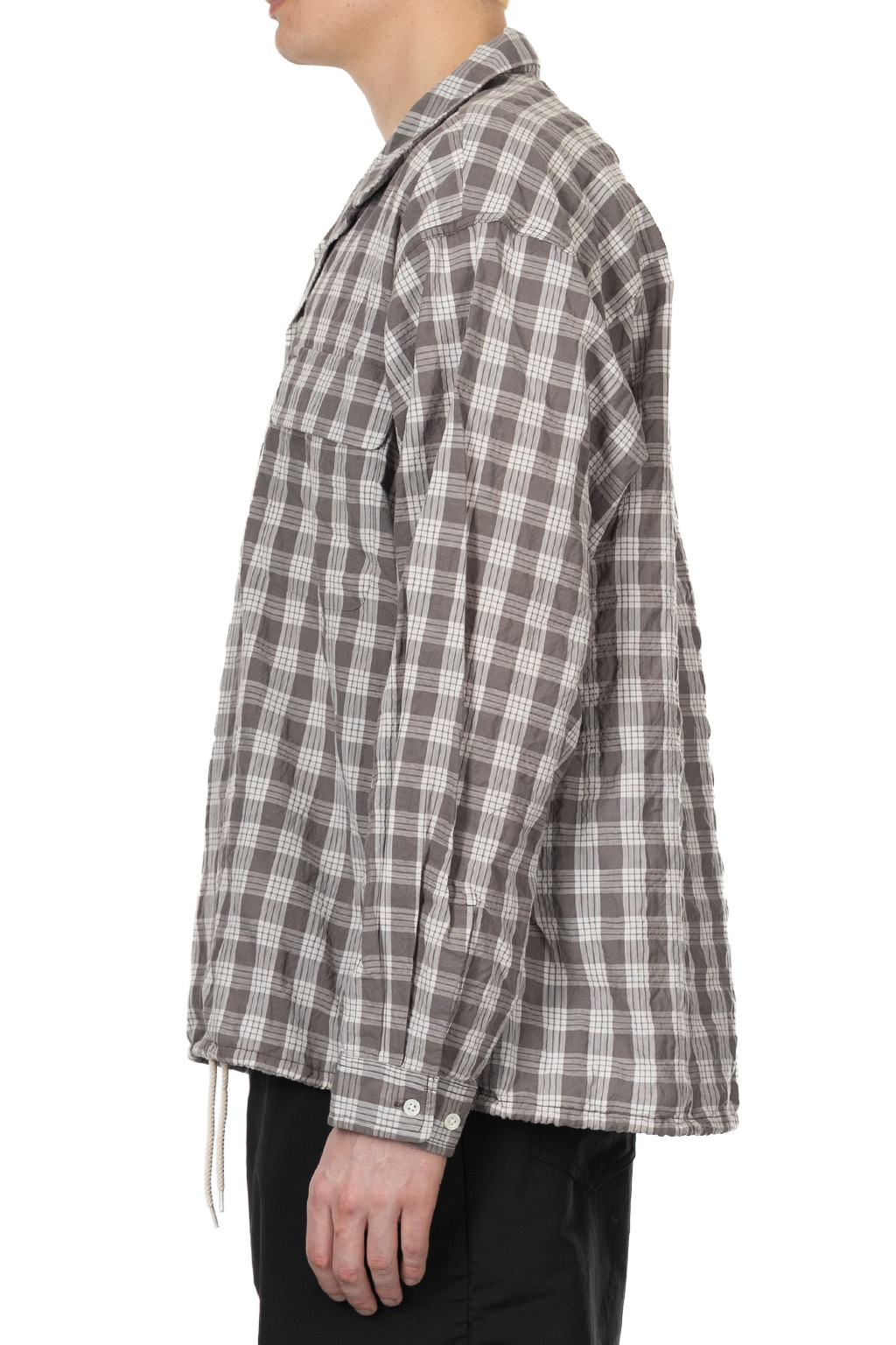 Nanamica (NAN) - Palaka Check Shirt - Grey