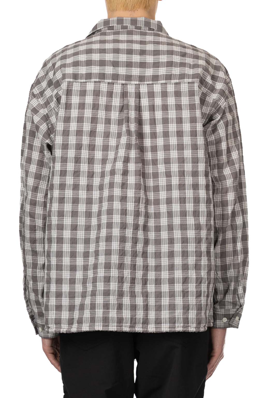 Nanamica (NAN) - Palaka Check Shirt - Grey