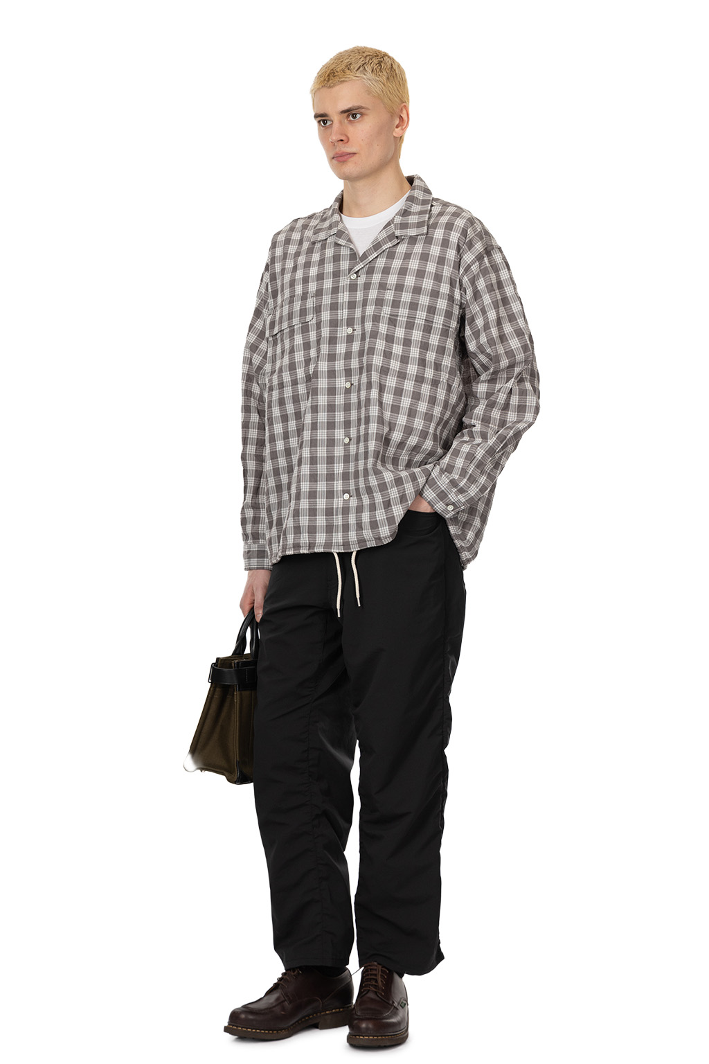 Nanamica (NAN) - Palaka Check Shirt - Grey