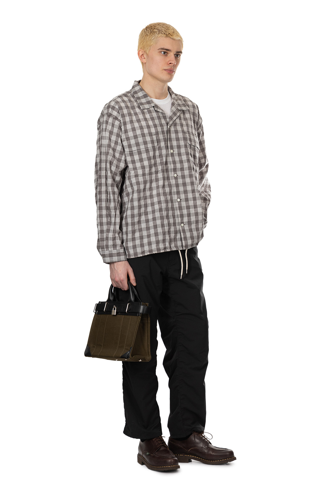 Nanamica (NAN) - Palaka Check Shirt - Grey