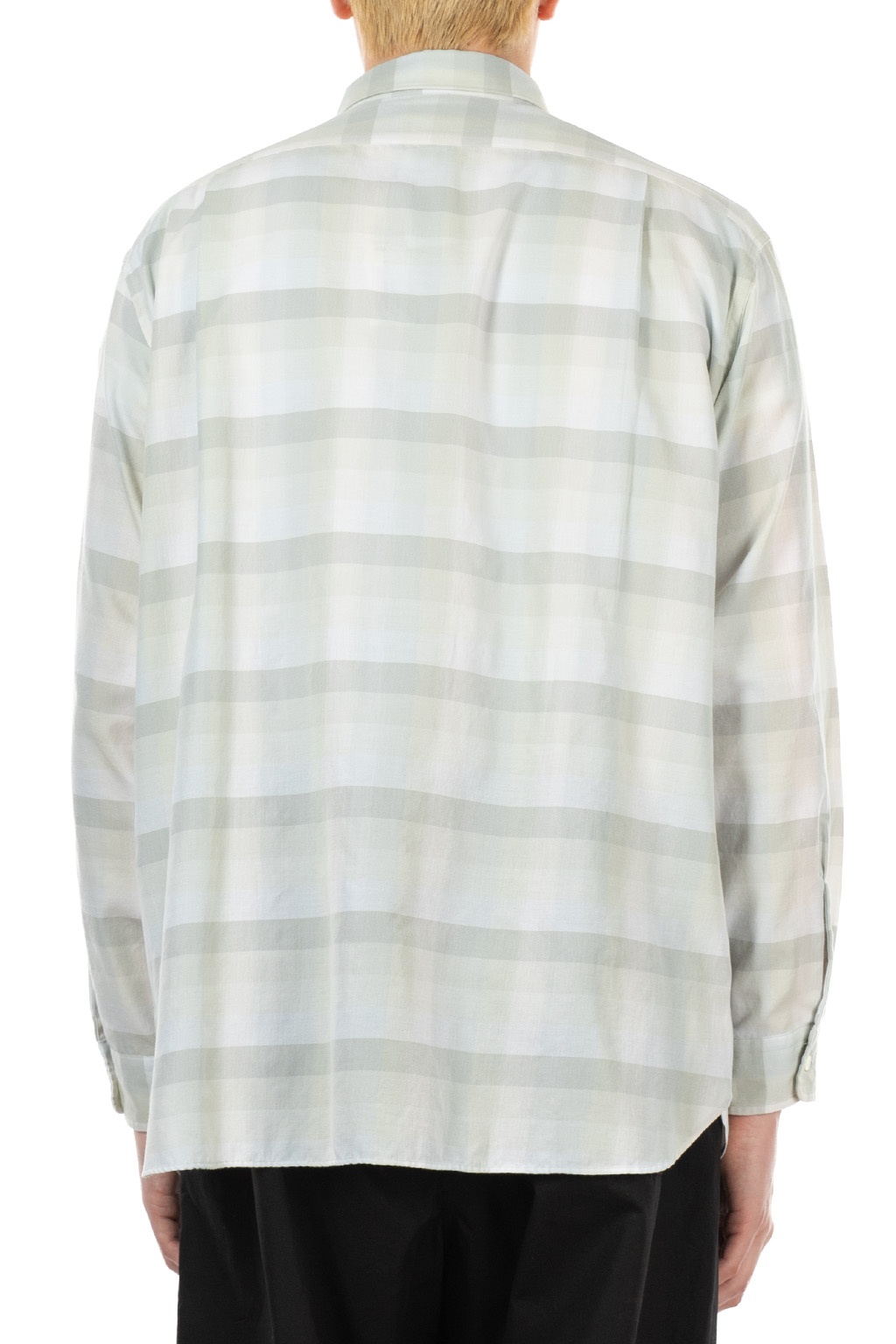 Nanamica (NAN) - Regular Collar Wind Shirt - Light Khaki