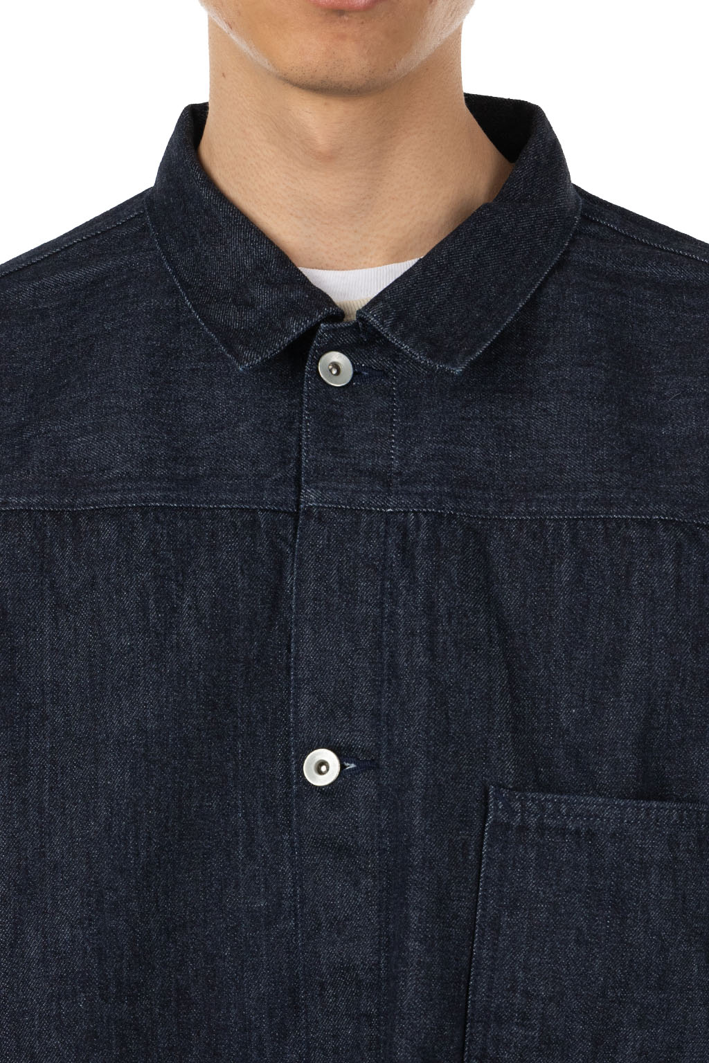 Nanamica (NAN) - Short Denim Jacket - Indigo