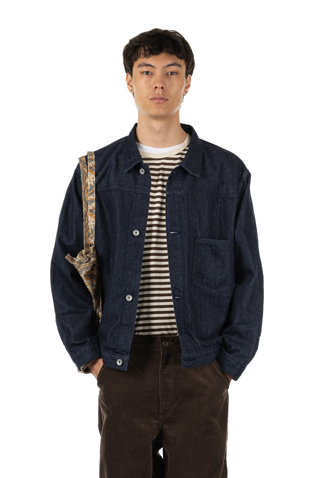 Nanamica (NAN) - Short Denim Jacket - Indigo