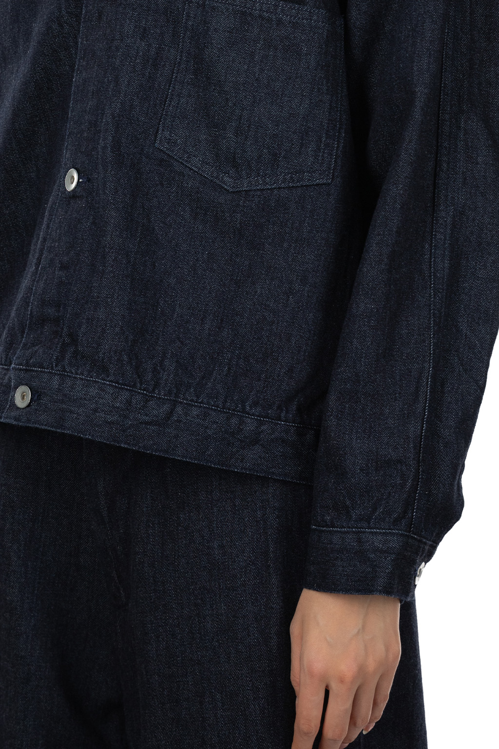 Nanamica (NAN) - Short Denim Jacket - Indigo
