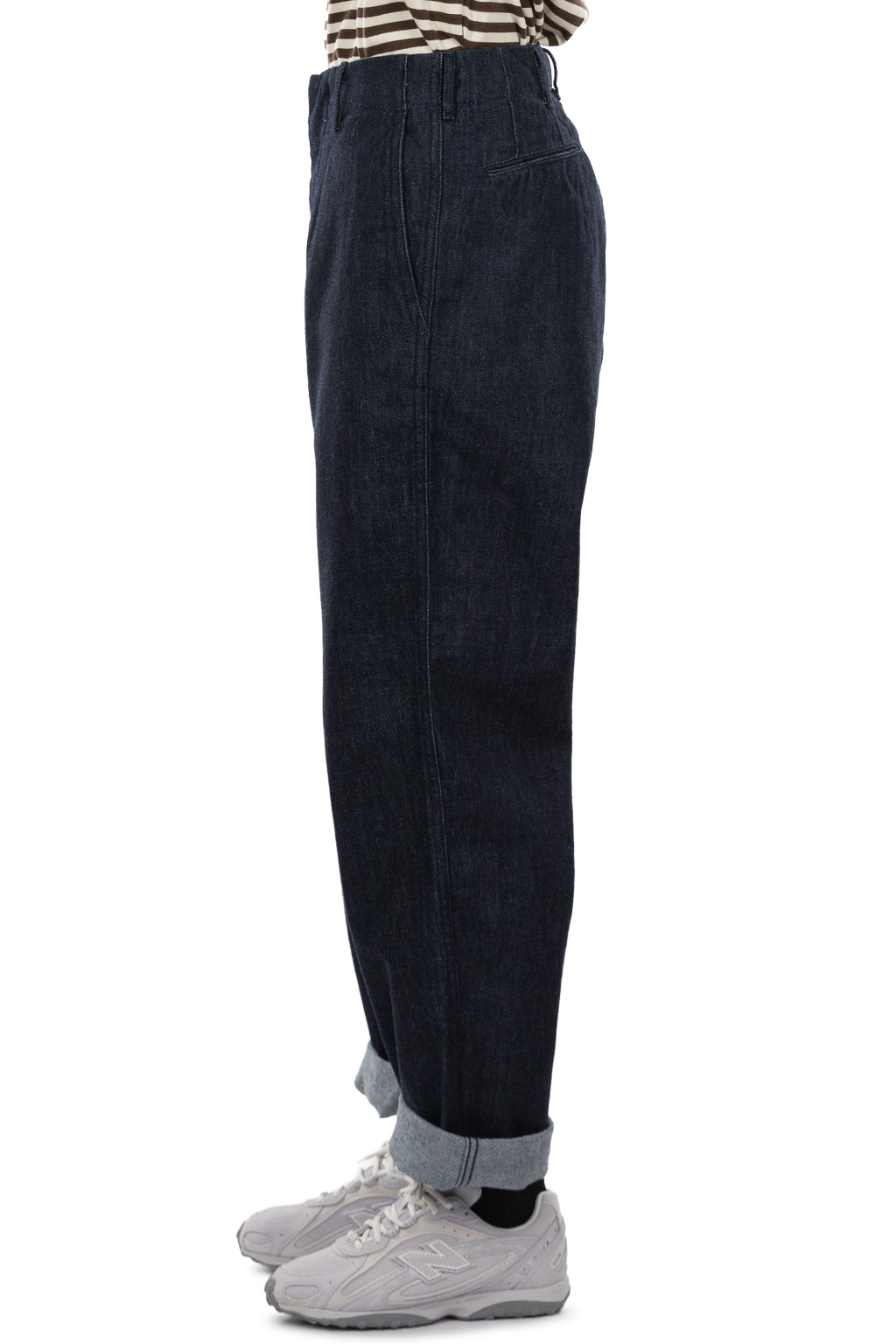 Nanamica (NAN) - Women Wide Denim Pants - Indigo