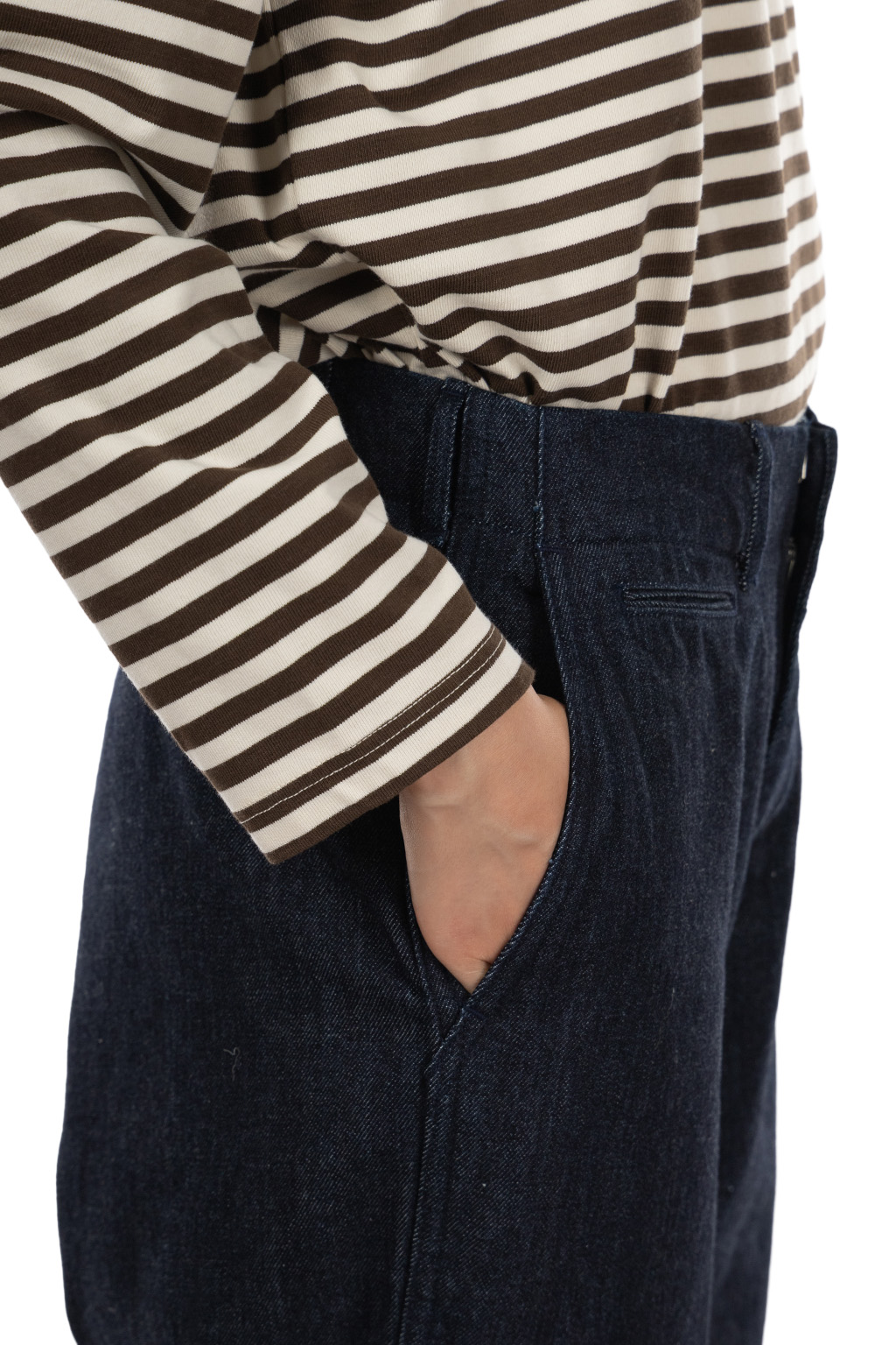 Nanamica (NAN) - Women Wide Denim Pants - Indigo