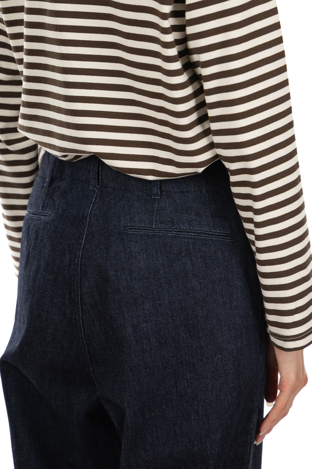 Nanamica (NAN) - Women Wide Denim Pants - Indigo