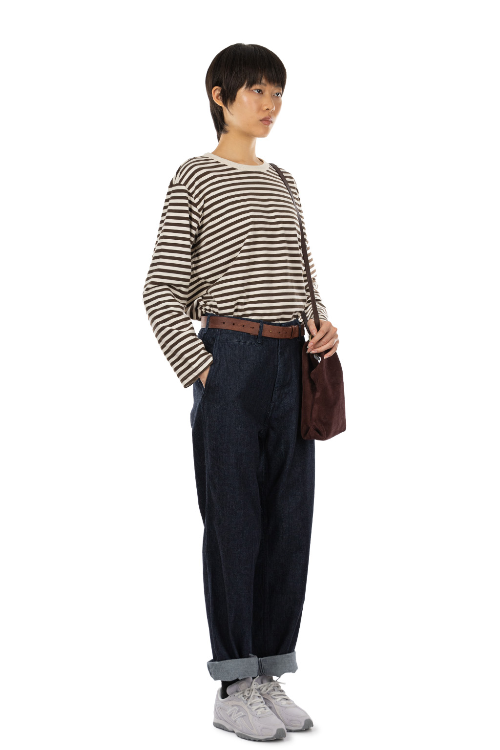 Nanamica (NAN) - Women Wide Denim Pants - Indigo