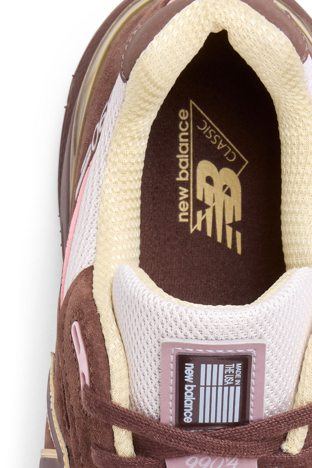 New Balance - Made in USA 990v4 - U990IC4 - Pumpernickel Pink Chalk Alabaster