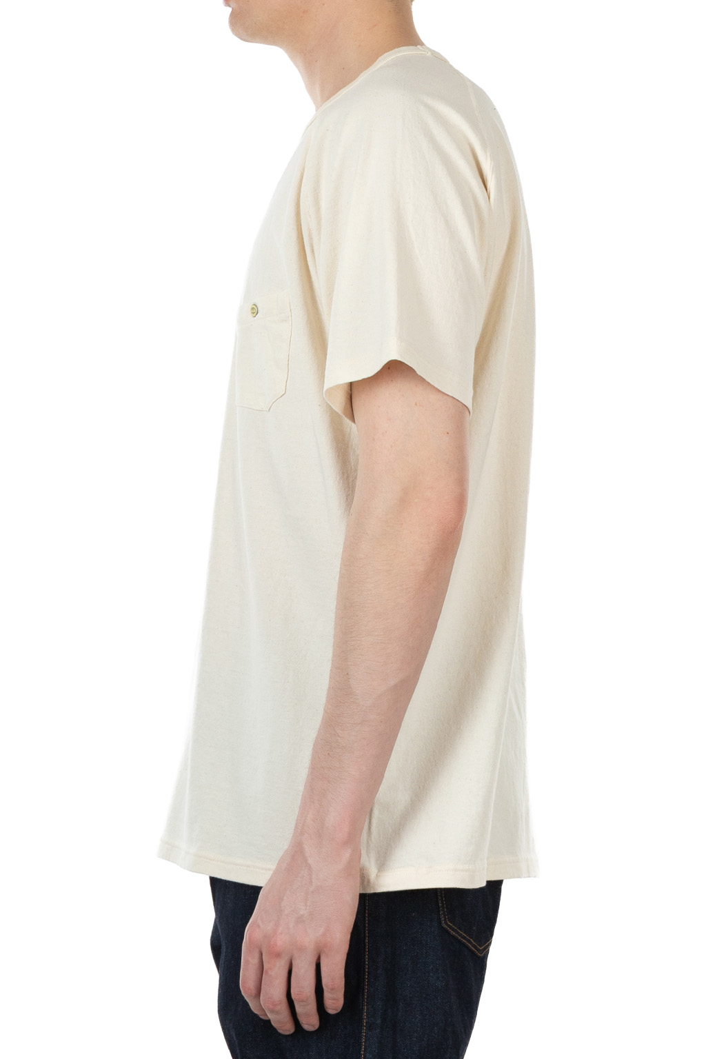 Nigel Cabourn - 5.6oz Basic T-Shirt - Ivory