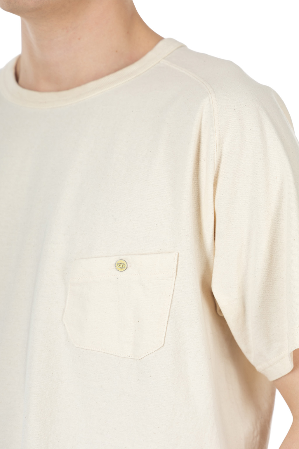 Nigel Cabourn - 5.6oz Basic T-Shirt - Ivory