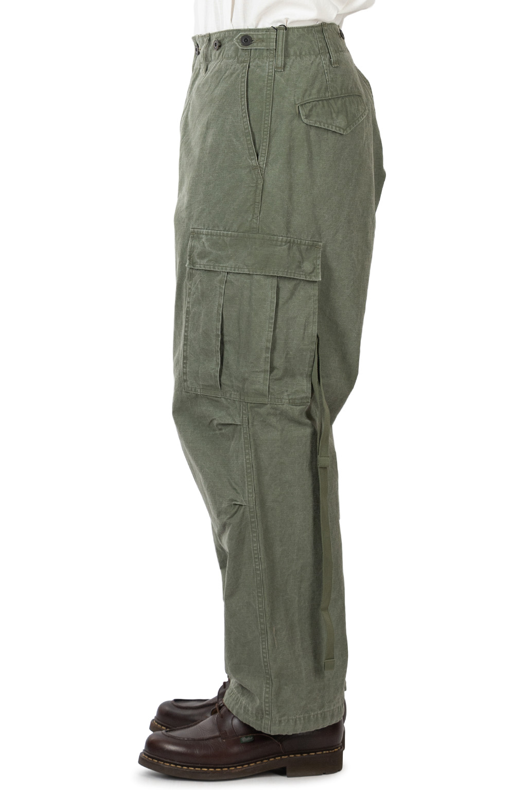 Nigel Cabourn - Army Cargo Pants - Ripstop Pigment - Green