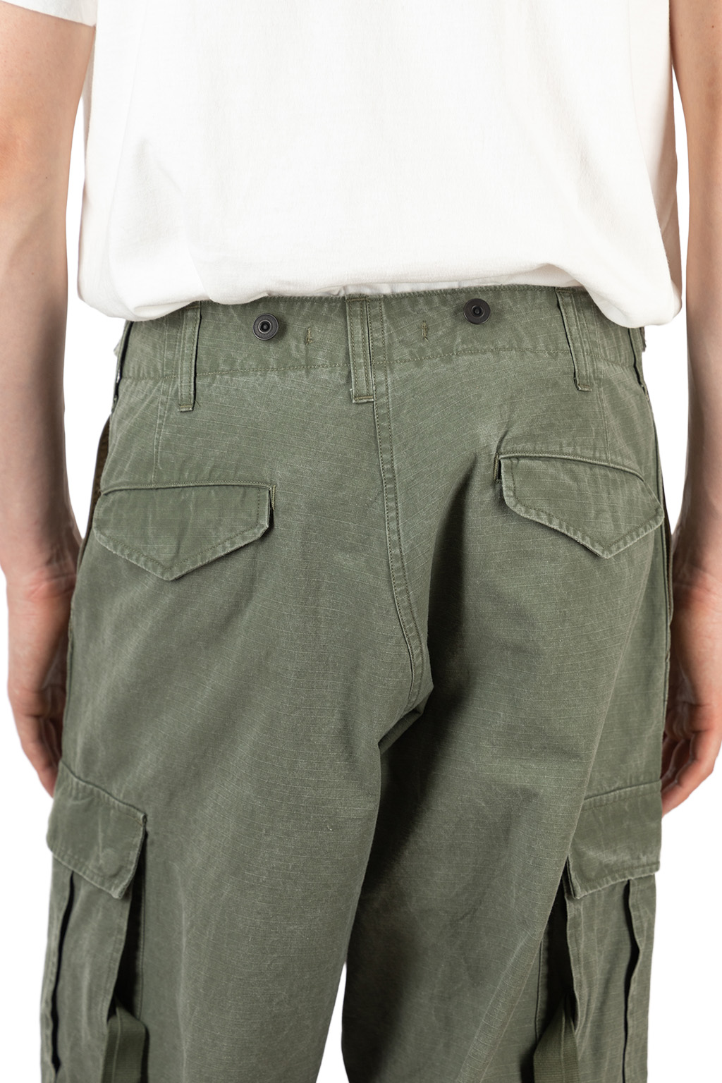 Nigel Cabourn - Army Cargo Pants - Ripstop Pigment - Green