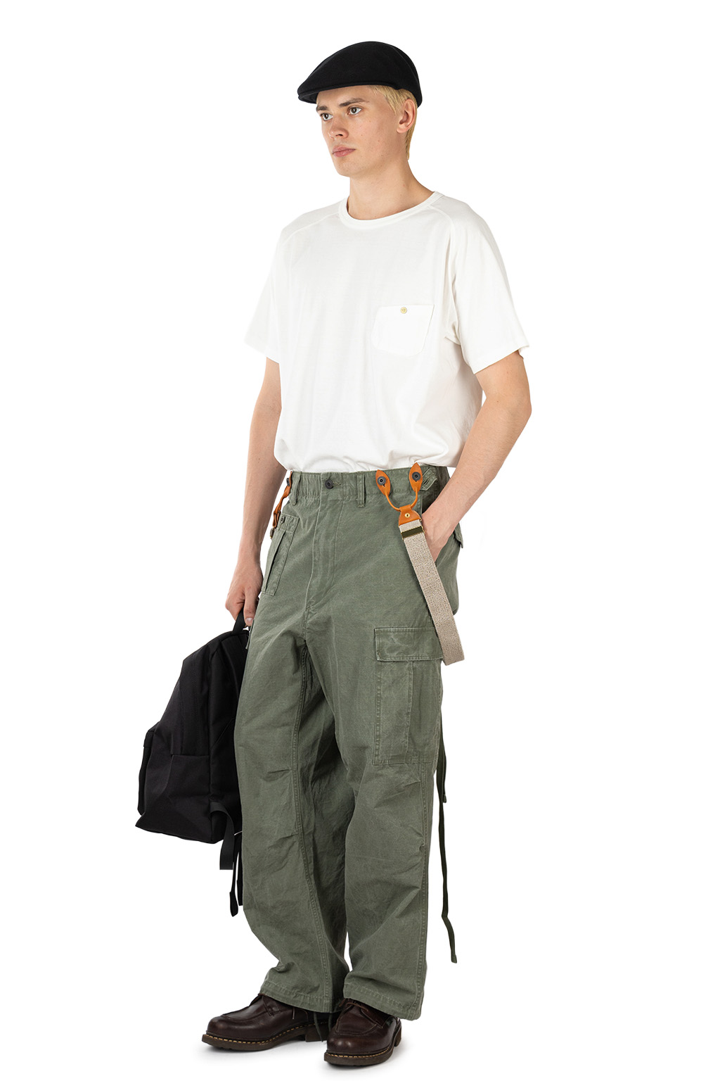 Nigel Cabourn - Army Cargo Pants - Ripstop Pigment - Green