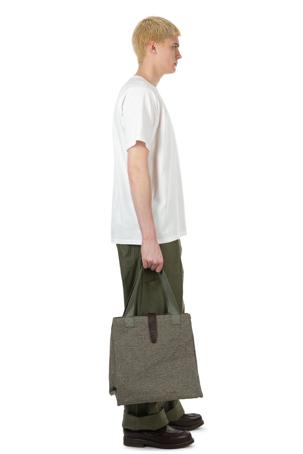 Nigel Cabourn - Bucket Bag - Swiss Army - Dark Green