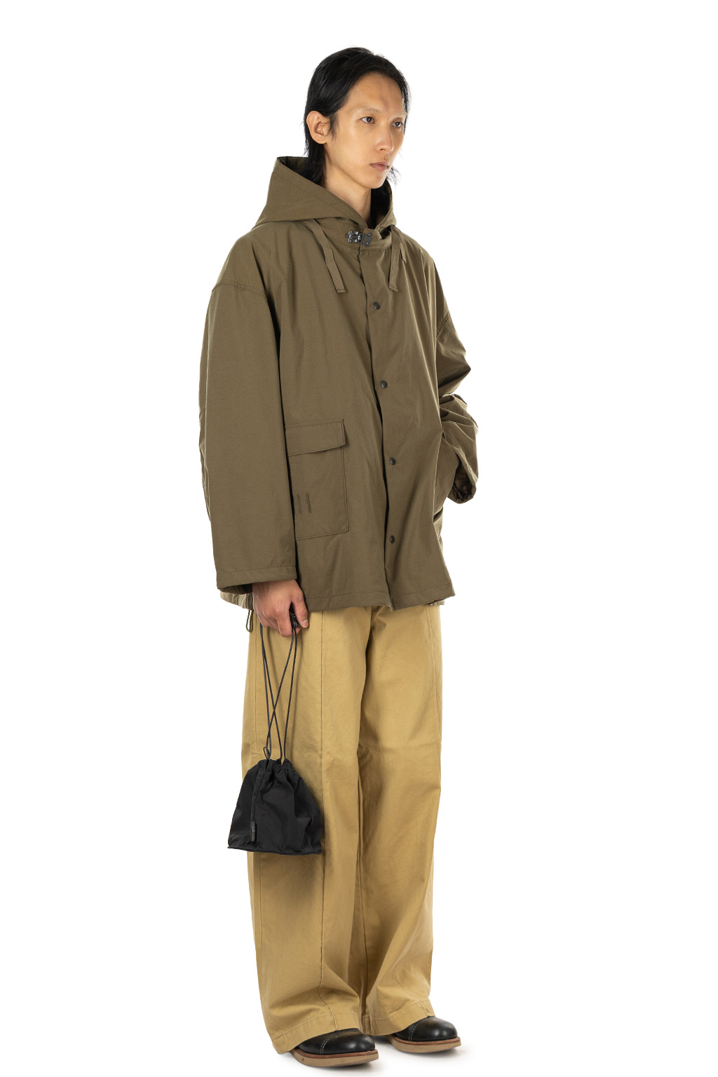 Nigel Cabourn - Gunner Jacket Taslan Nylon - 161-DBRN