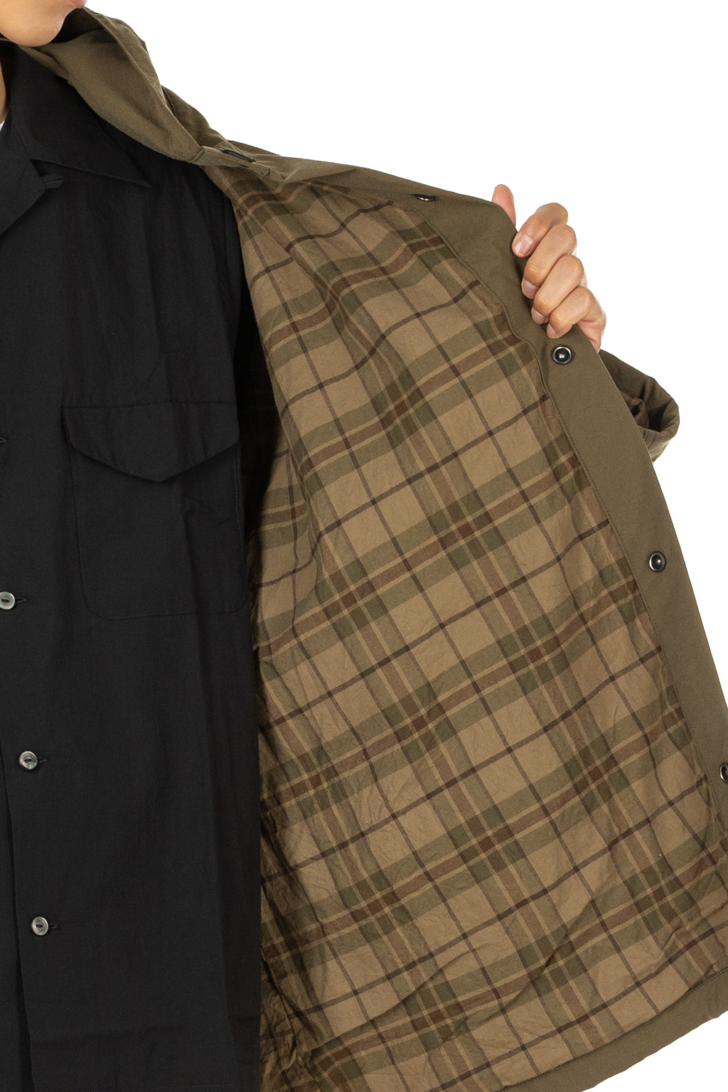 Nigel Cabourn - Gunner Jacket Taslan Nylon - 161-DBRN